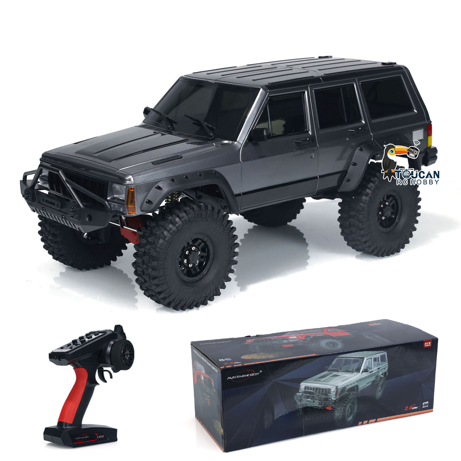Rc Roc Hobby - 1/10 RC 오프로드 4X4 차량 RC