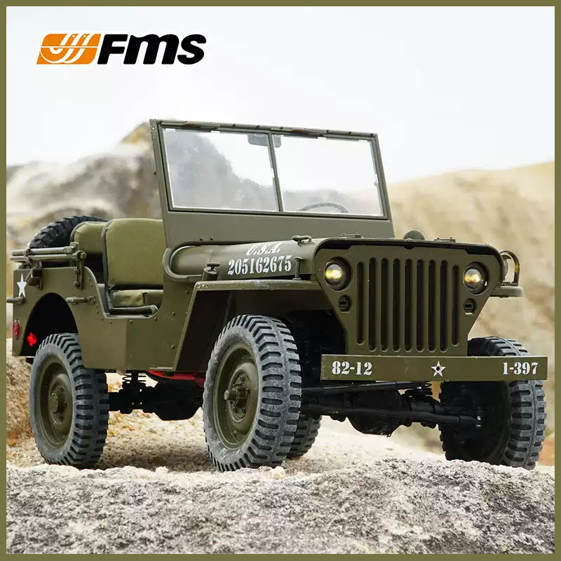 Rc Hobby Racing - FMS 1/6 클라이머 1941 윌리스 MB