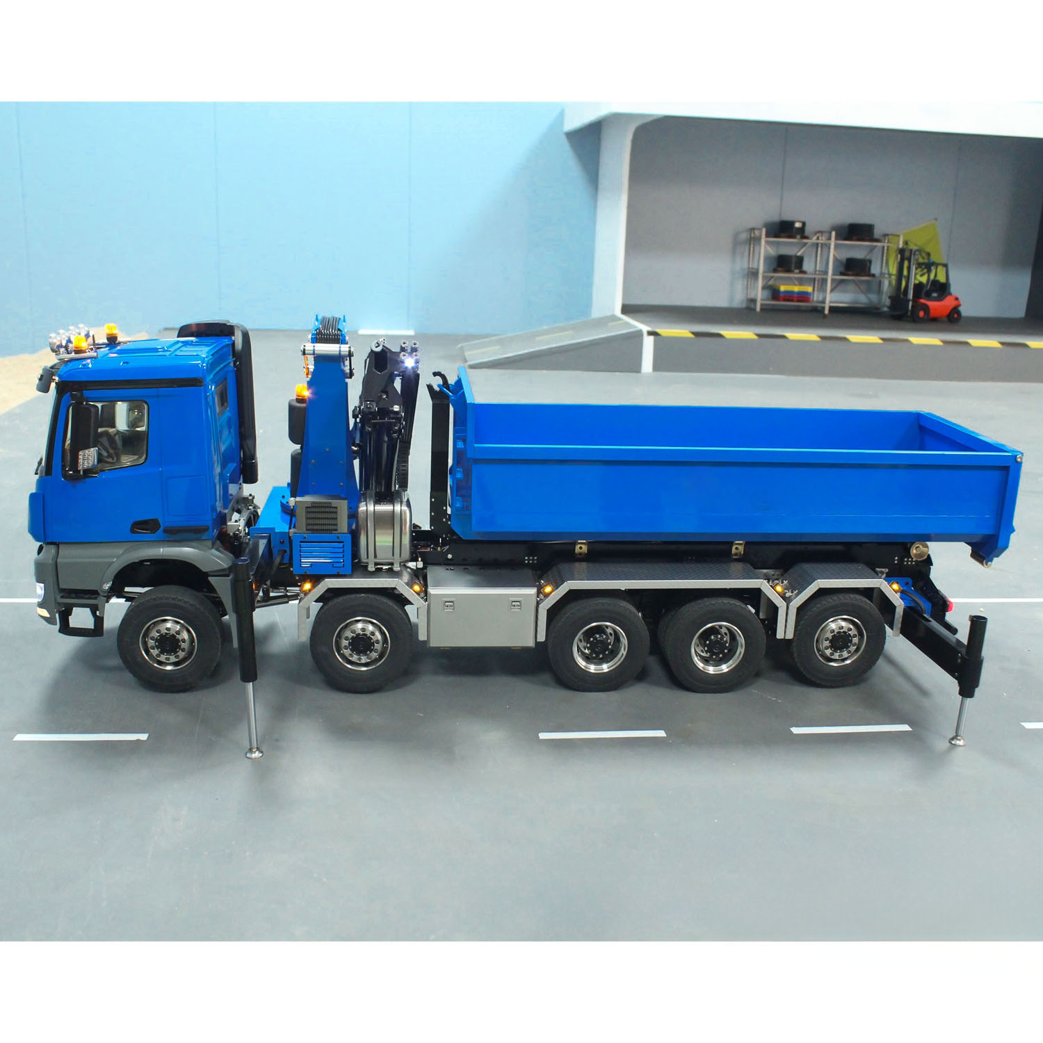 10x10 RC 1/14 유압식 금속 크레인 덤프트럭  - Rc Hobby Dump Truck 리뷰 및 가격
