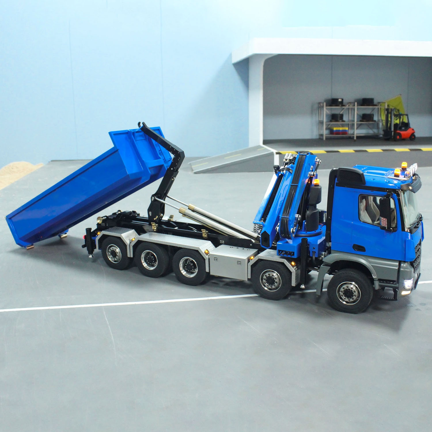 10x10 RC 1/14 유압식 금속 크레인 덤프트럭  - Rc Hobby Dump Truck 리뷰 및 가격