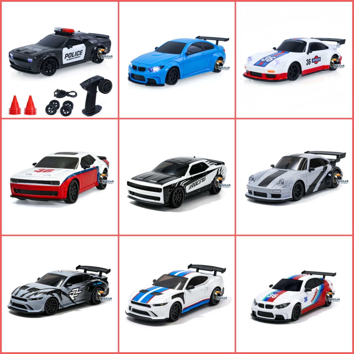 새로운 1/36 RC 드리프트카 3611 고속 JBL  - Rc Hobby Workbench 리뷰 및 가격