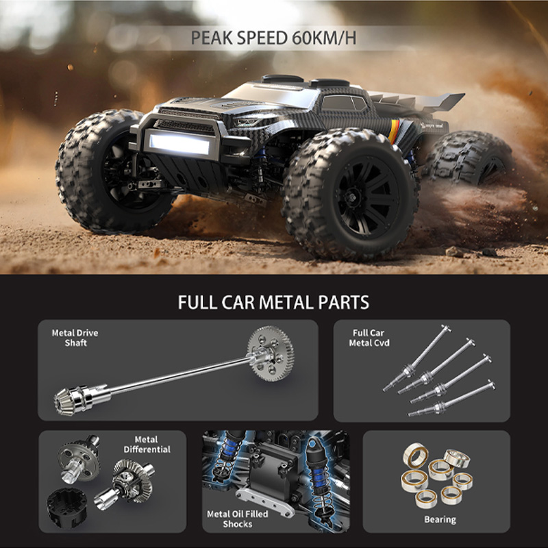 새로운 MJX 고속 브러시리스 RC 자동차 1/12 스 - Rc Hobby Dump Truck 리뷰 및 가격