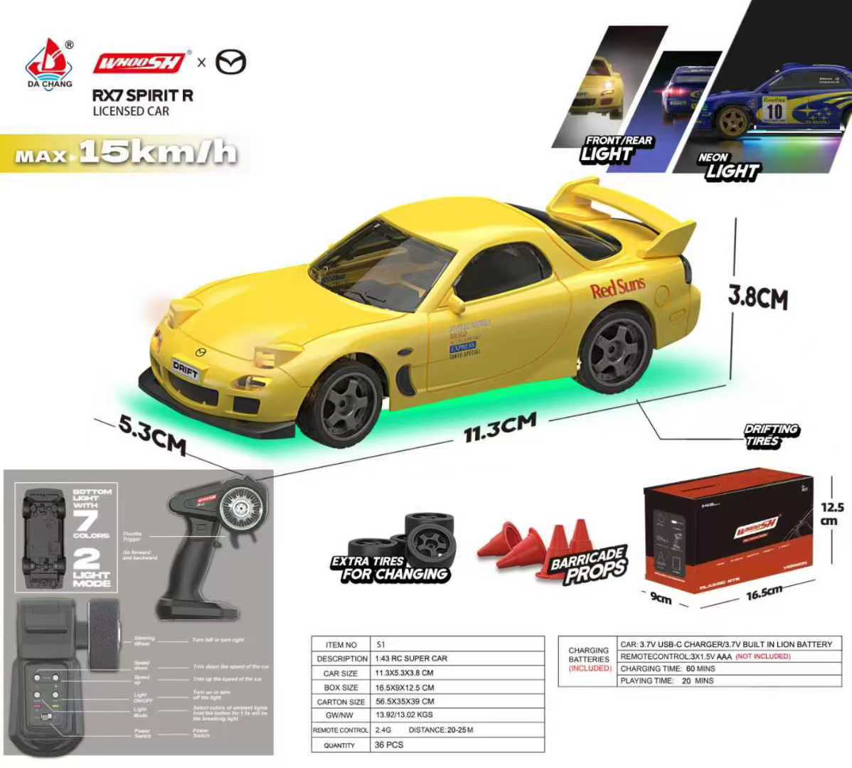 새로운 Qnm 미니 RC 드리프트 자동차 M3 레이싱카 - Rc Hobby Desk 리뷰 및 가격