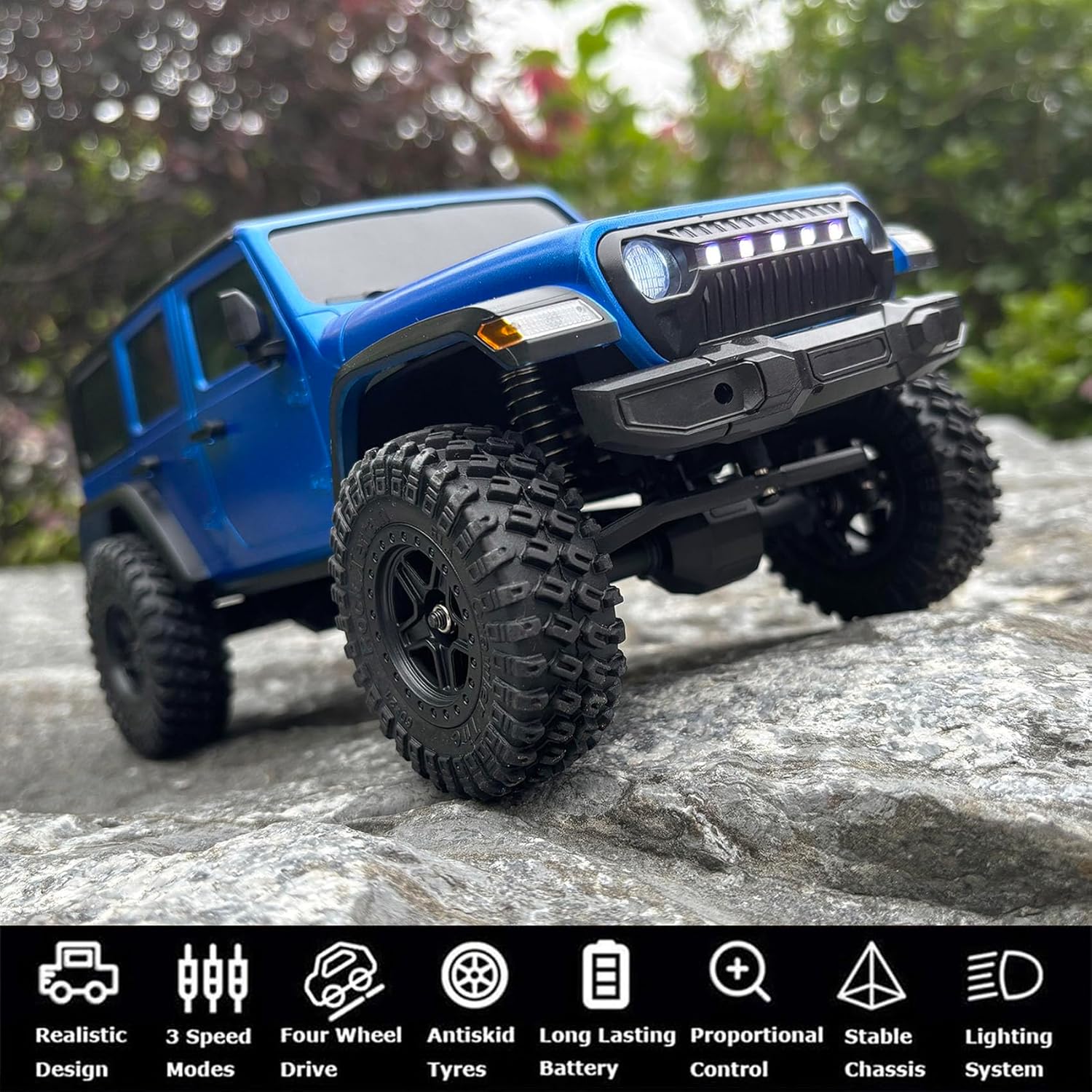 1/18 스케일 RC 락 크롤러 4x4 오프로드 무선  - Rc Roc Hobby 리뷰 및 가격