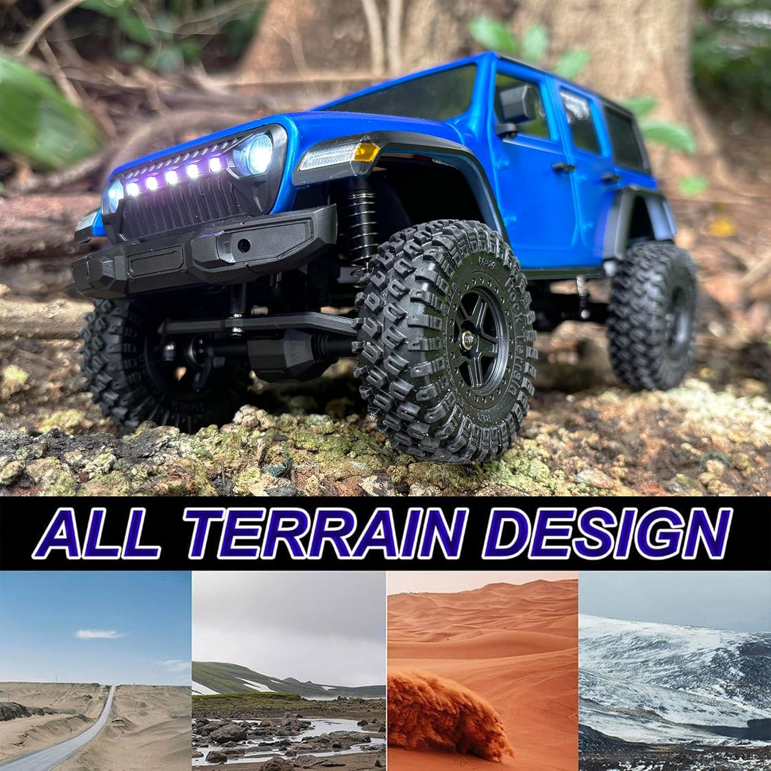 1/18 스케일 RC 락 크롤러 4x4 오프로드 무선  - Rc Roc Hobby 리뷰 및 가격