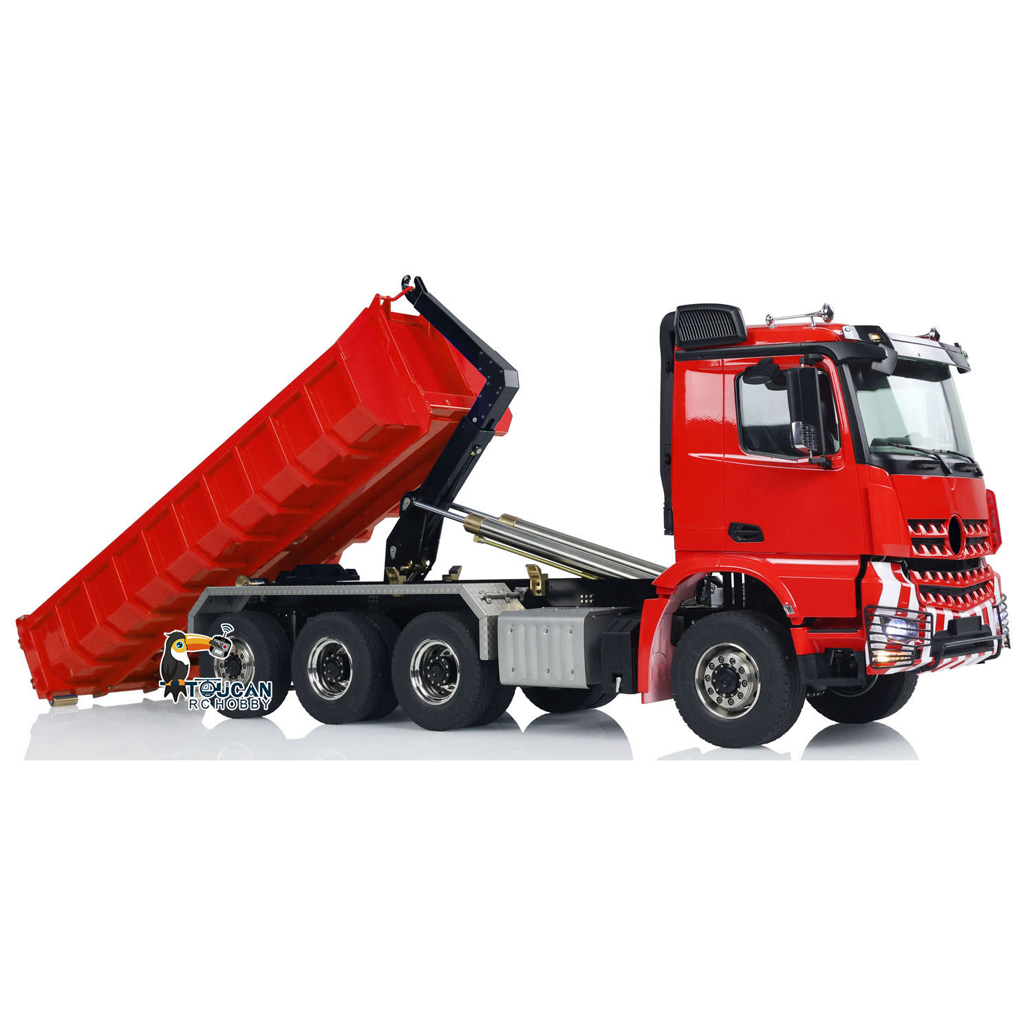 1/14 8x8 RC 유압식 풀덤프 트럭 금속 롤온 덤 - Rc Hobby Dump Truck 리뷰 및 가격